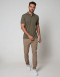 Nevada Single Jersey Polo Shirt Pria
