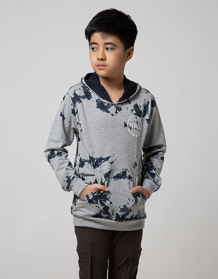 SWEATER HOODY TYE DY