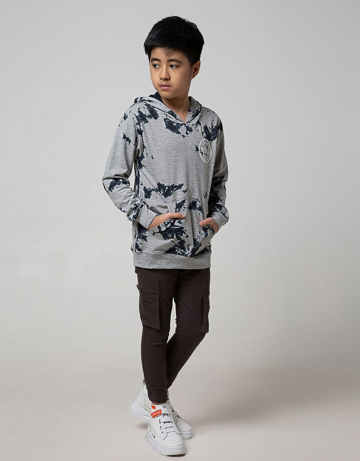 SWEATER HOODY TYE DY