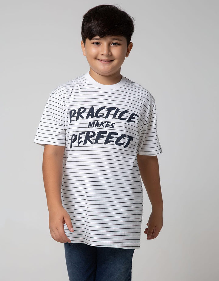 SS T-SHIRT KI STRIPE