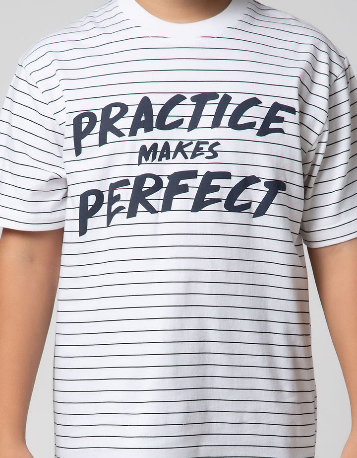 SS T-SHIRT KI STRIPE