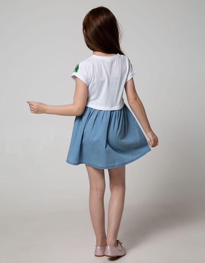 SS MIDI DRESS COMB