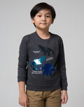 SWEATER SEQUIN DINO