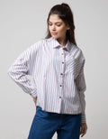 LS SHIRT WITH STRIPE