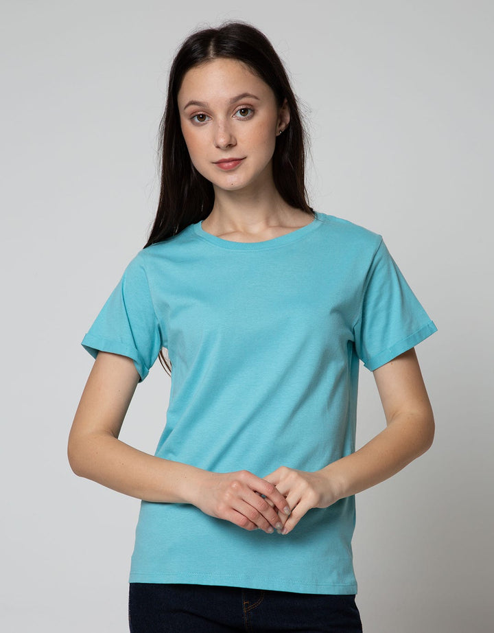 Phenomenal Short Sleeve T-Shirt Tangan Tekuk Plain