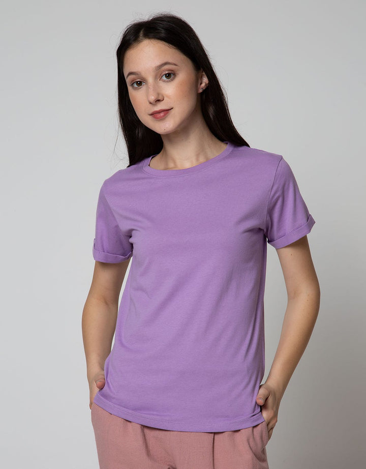 Phenomenal Short Sleeve T-Shirt Tangan Tekuk Plain