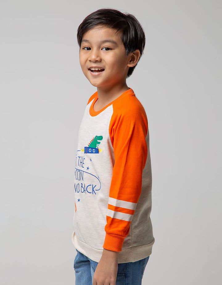 DINO EMBROIDERY SWEATER