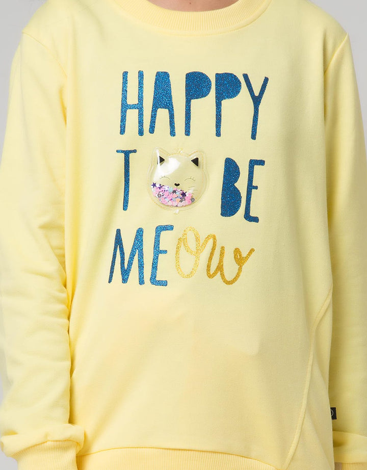 SWEATSHIRT MEOW ACC