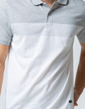 Nevada Short Sleeve Polo Shirt Stripes Single Jersey Feeder