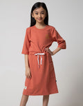LS MIDI DRESS SERUT