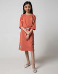LS MIDI DRESS SERUT
