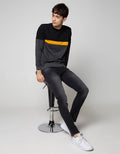 SWEATSHIRT CUT AND
