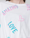 Nevada Ikat Love Kaos Wanita