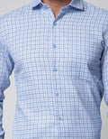 Stanley Adams Long Sleeve Shirt Check Spread Collar