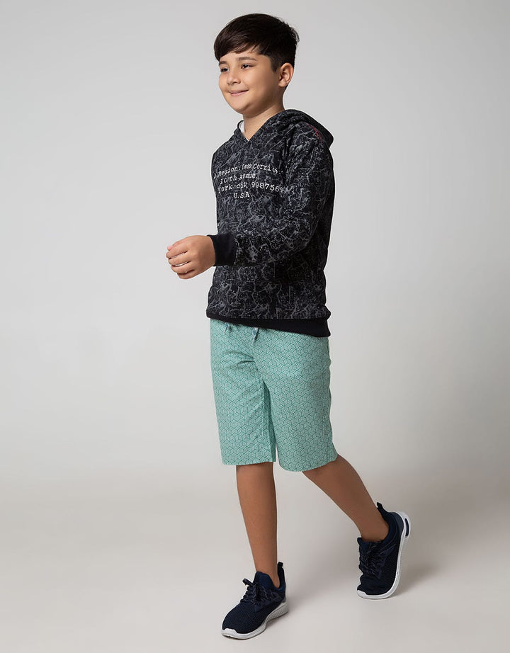 SWEATSHIRT HOODY TIE