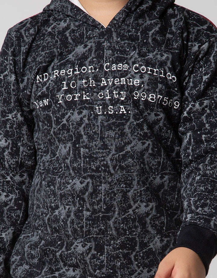 SWEATSHIRT HOODY TIE