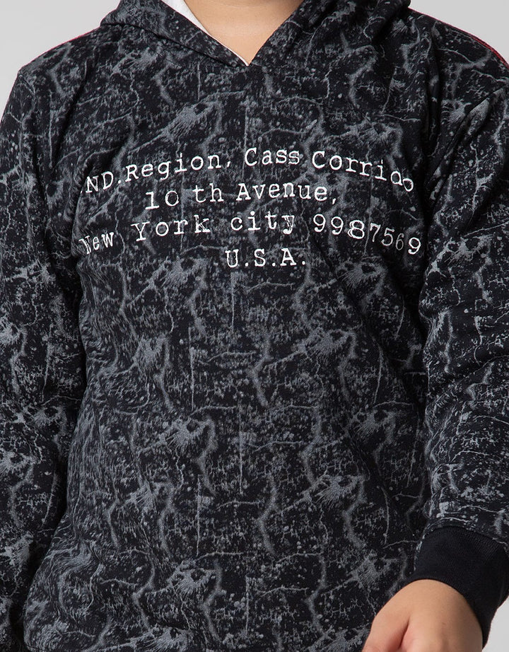 SWEATSHIRT HOODY TIE