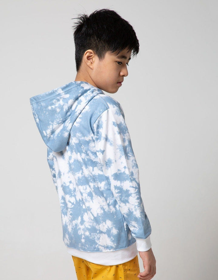 SWEATSHIRT HOODY TIE