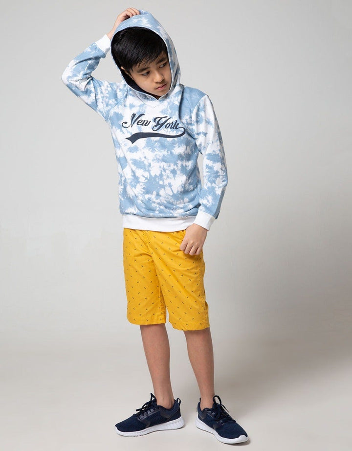 SWEATSHIRT HOODY TIE