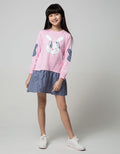 LS MIDI DRESS BUNNY