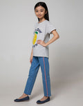 SS T-SHIRT TOP KNIT