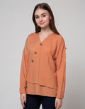LS BLOUSE TOP WOVEN