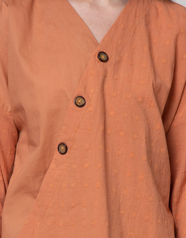 LS BLOUSE TOP WOVEN