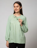 LS BLOUSE TOP WOVEN