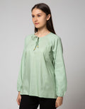 LS BLOUSE TOP WOVEN