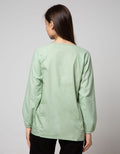 LS BLOUSE TOP WOVEN