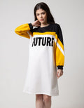 LS MIDI DRESS CUT
