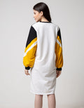 LS MIDI DRESS CUT