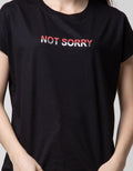 SS T-SHIRT NOT SORRY
