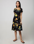 SS MIDI DRESS FOXY