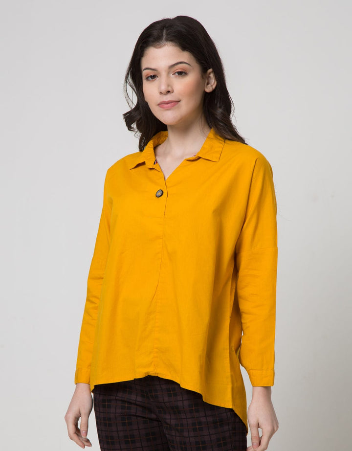 LS SHIRT WITH BUTTON