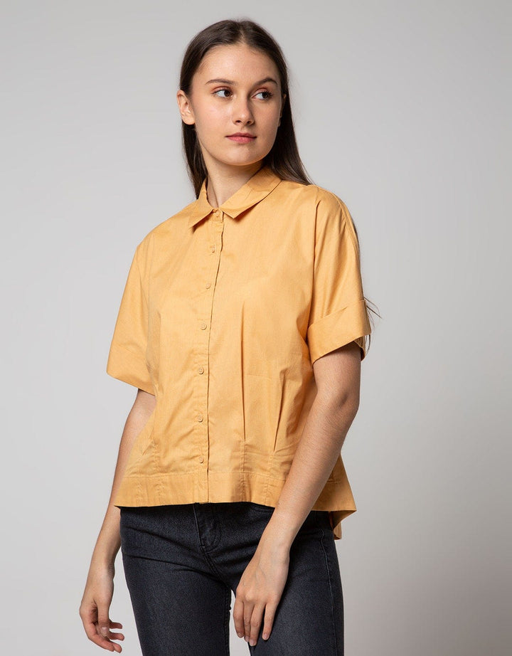 SS SHIRT TOP WOVEN