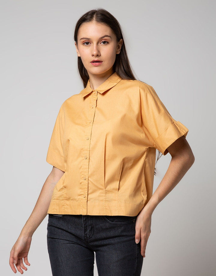SS SHIRT TOP WOVEN