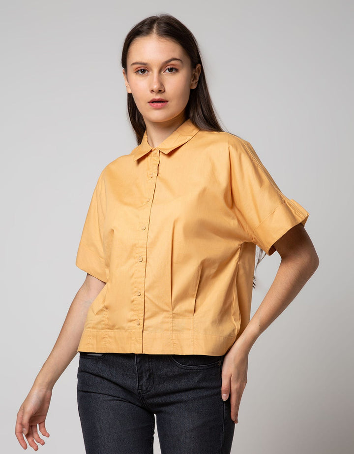 SS SHIRT TOP WOVEN