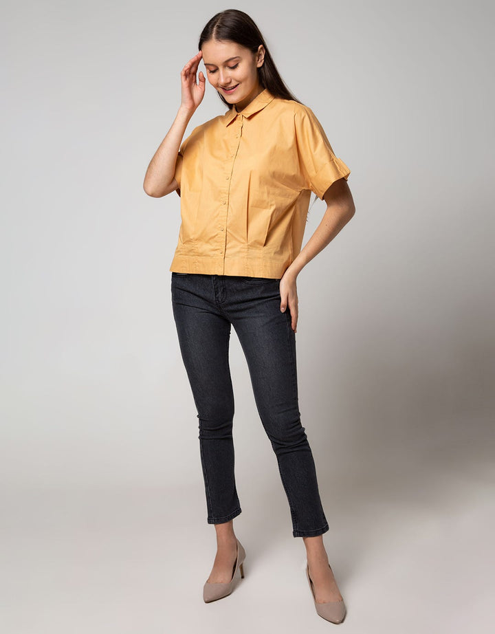 SS SHIRT TOP WOVEN