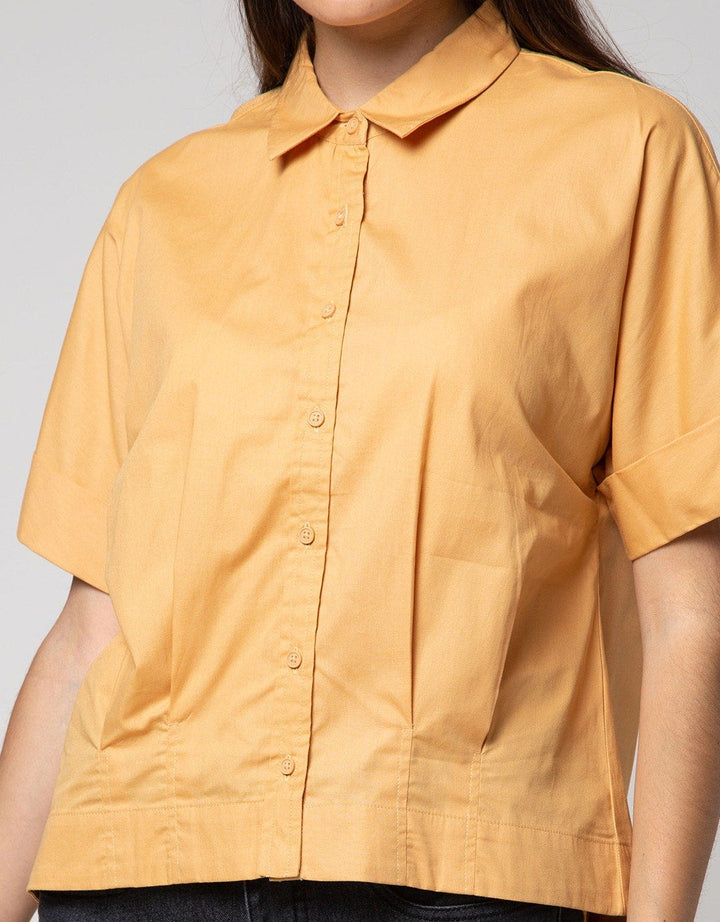 SS SHIRT TOP WOVEN
