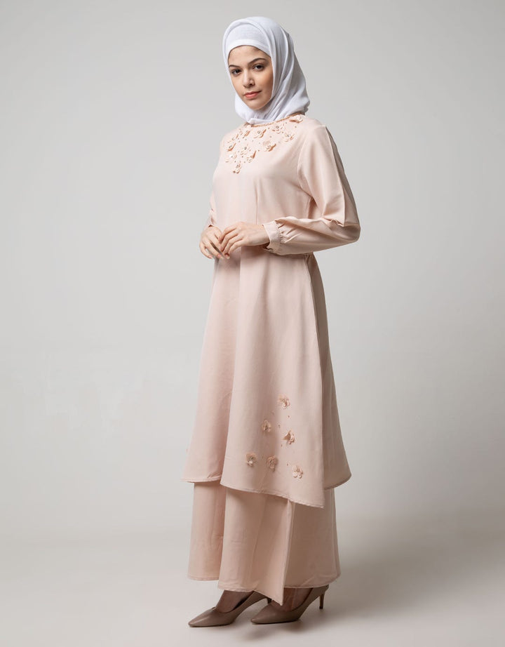 FLOWER APPLIQUE GAMIS
