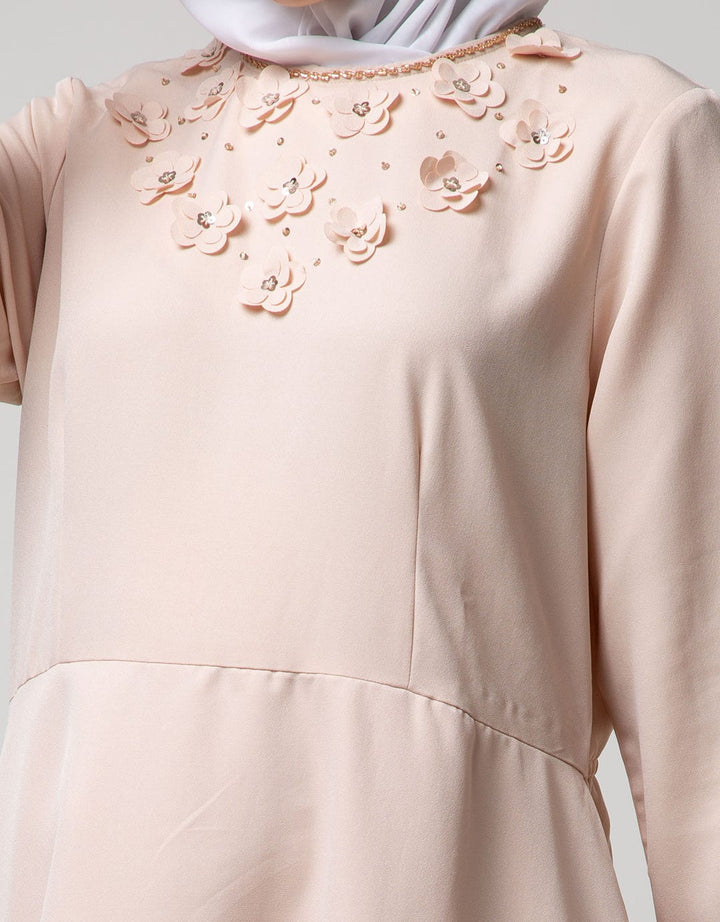 FLOWER APPLIQUE GAMIS