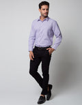 Stanley Adams Long Sleeve Shirt Check Point Collar