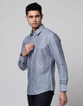 Stanley Adams Long Sleeve Shirt Slim Print Spread