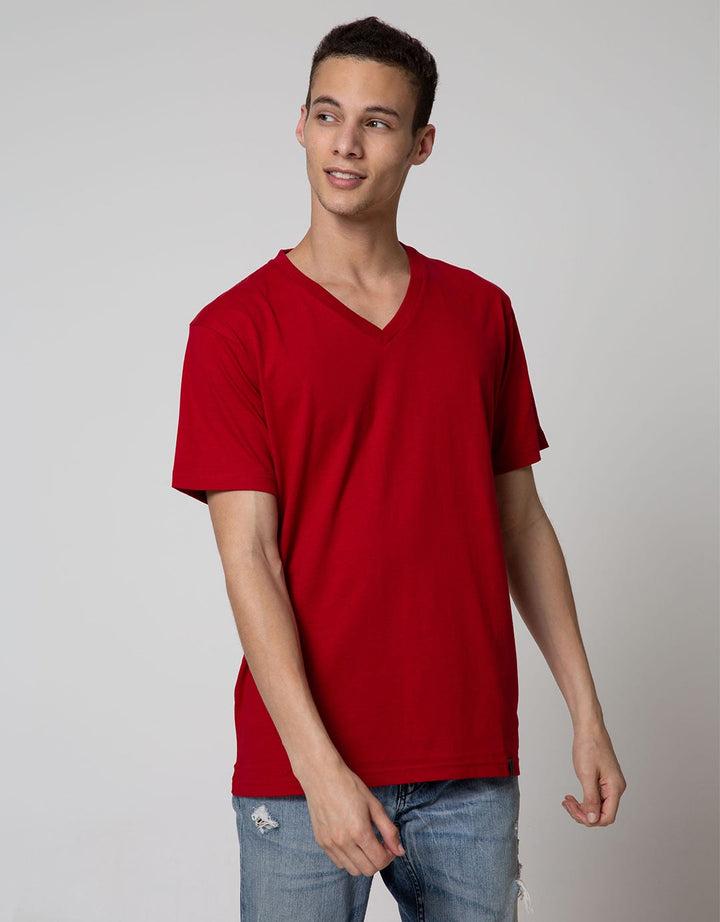 Details T-Shirt Key Item V Neck