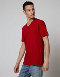Details T-Shirt Key Item V Neck