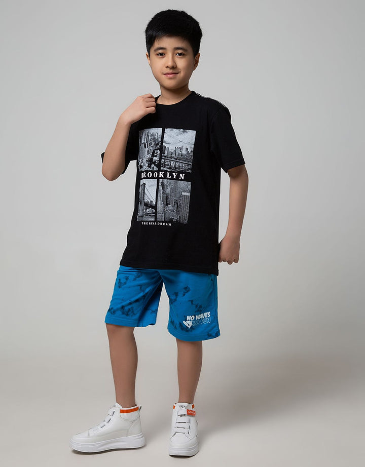 SHORT KNIT BT TYE DY