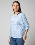 SS BLOUSE TOP WOVEN