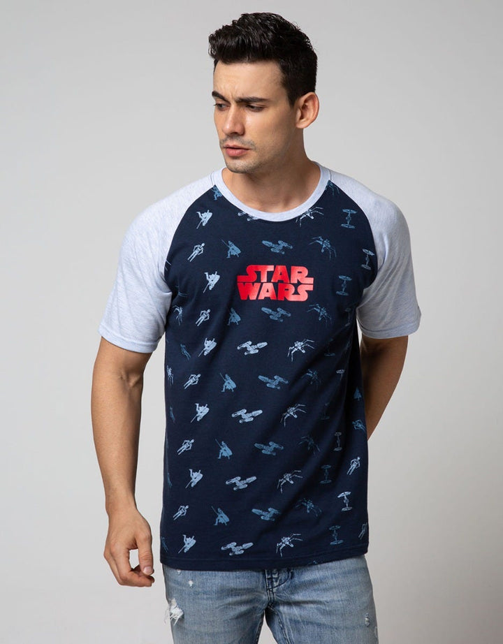 Star Wars Kaos Raglan Pria