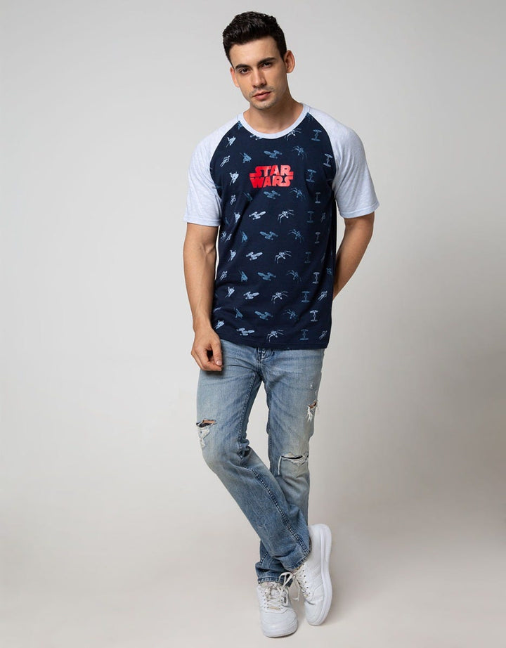 Star Wars Kaos Raglan Pria